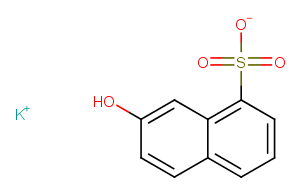 Potassium 7-hydroxy-1-naphthalenesulfona图片
