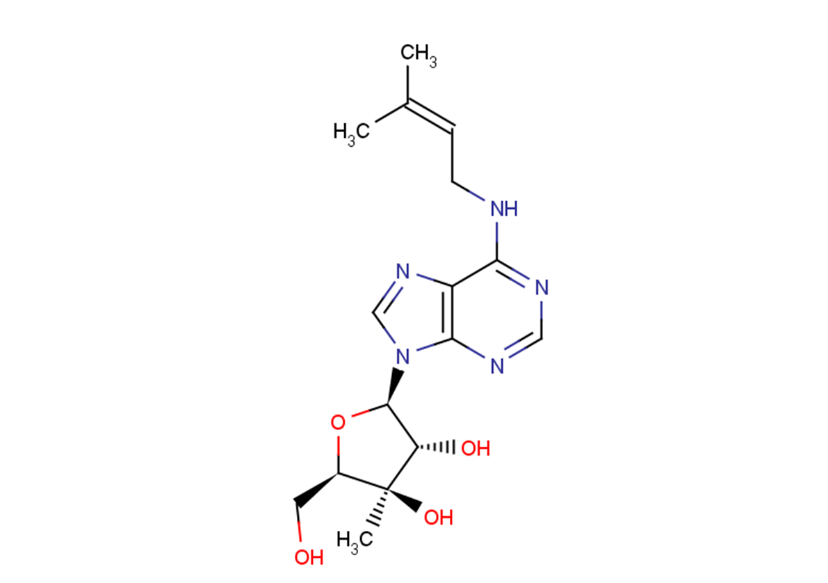 3'-beta-C-Methyl-N6-isopentenyladenosine图片