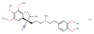 Gallopamil HCl,(-)-图片