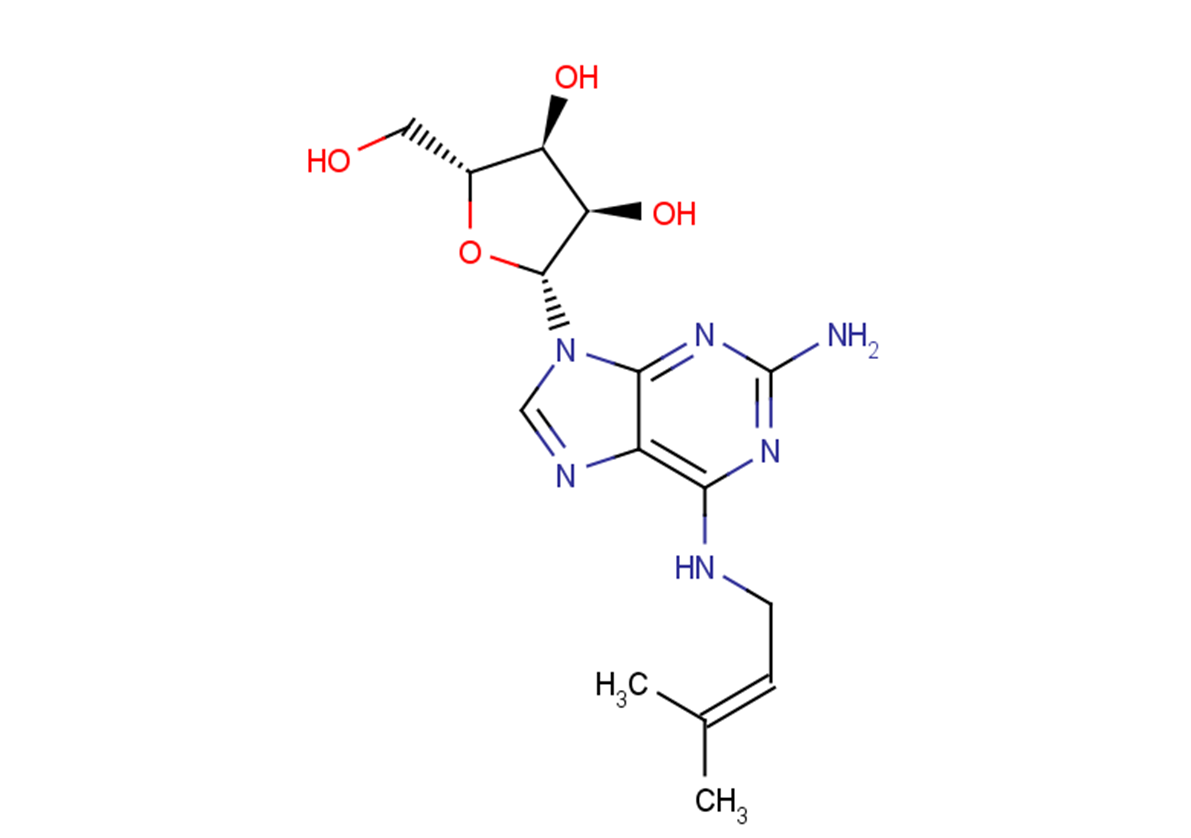 2-Amino-N6-isopentenyladenosine图片