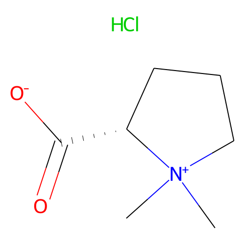 Stachydrine(hydrochloride)(471-87-4 free base)图片