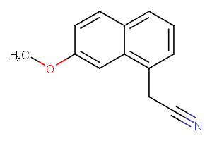 7-Methoxy-1-naphthylacetonitrile图片