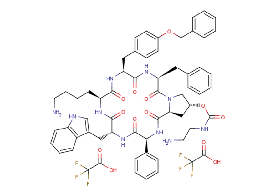 Pasireotide ditrifluoroacetate图片
