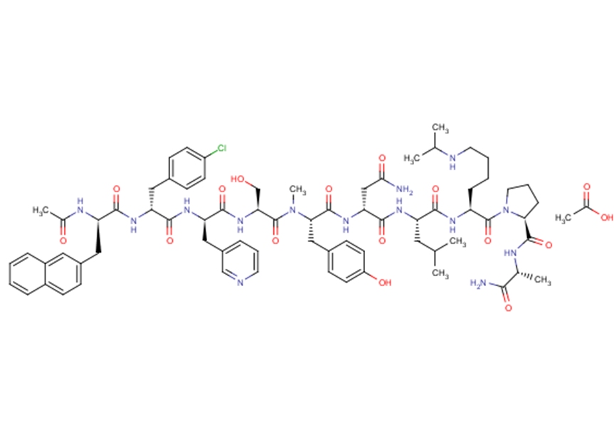 Abarelix Acetate(183552-38-7 free base)图片