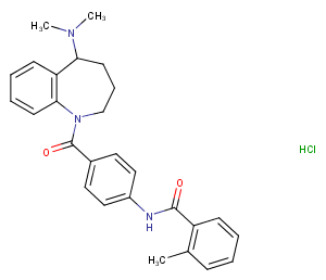 Mozavaptan hydrochloride图片