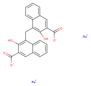 Pamoic acid disodium图片