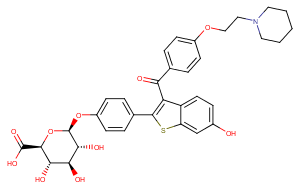 Raloxifene 4'-Glucuronide图片