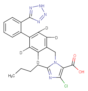 Losartan(D4 Carboxylic Acid)图片
