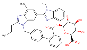 Telmisartan Acyl-β-D-Glucuronide图片