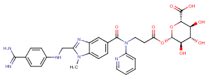 Dabigatran Acyl-β-D-Glucuronide图片
