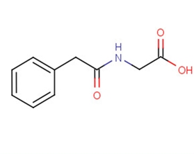 2-(2-Phenylacetamido)acetic acid图片