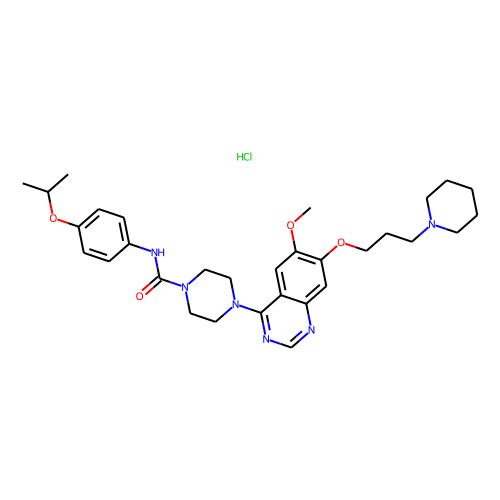 Tandutinib(MLN518)HCl图片