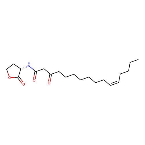 N-3-oxo-hexadec-11(Z)-enoyl-L-Homoserine lactone图片