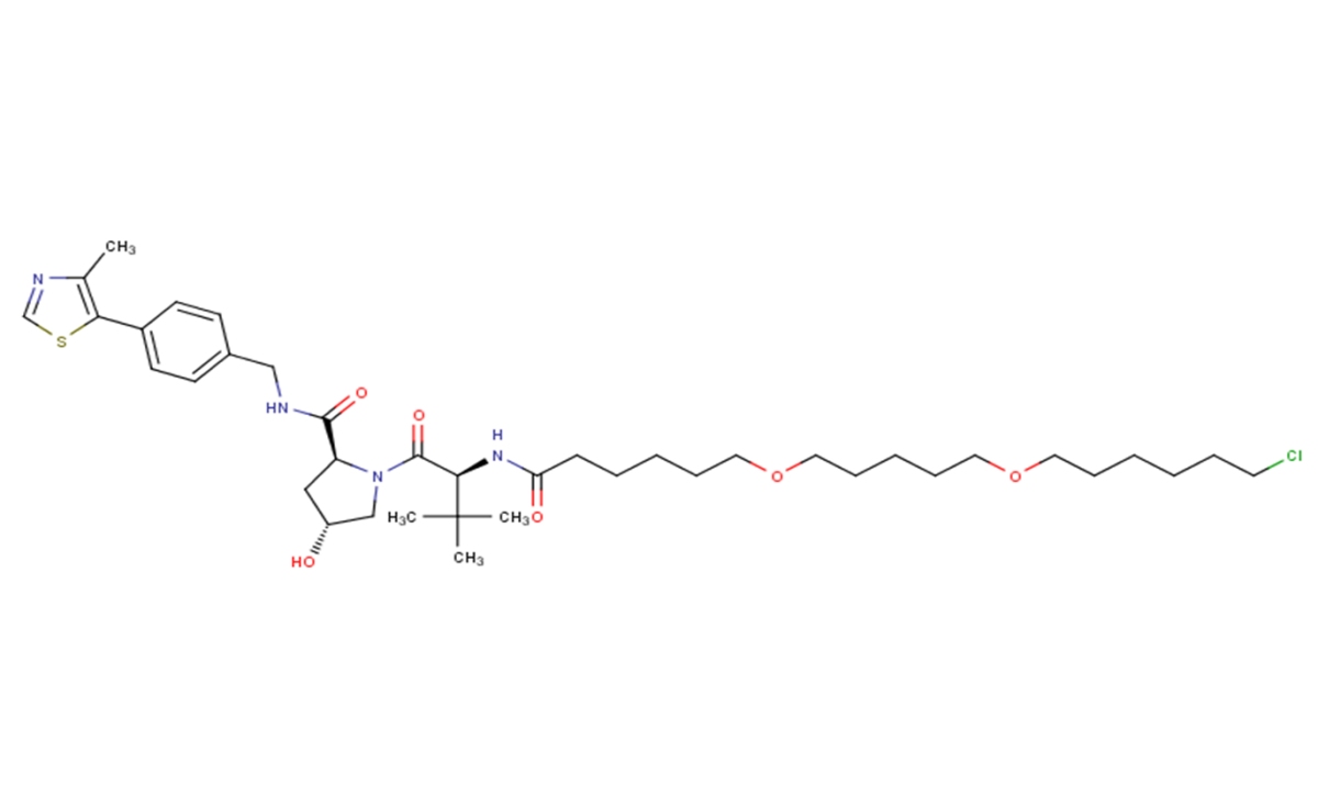 (S,R,S)-AHPC-(C3-PEG)2-C6-Cl图片