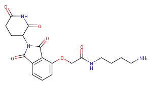 Thalidomide-O-amido-C4-NH2图片
