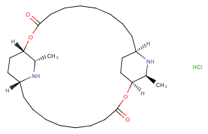 Carpaine hydrochloride图片