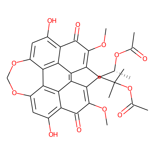 Diacetylcercosporin图片