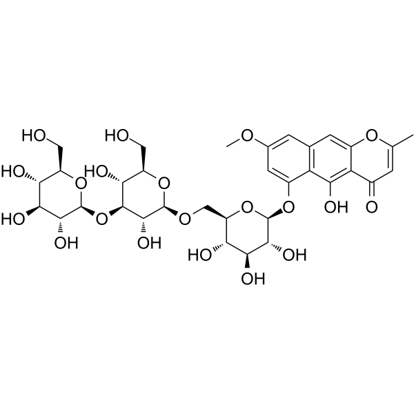 Rubrofusarin triglucoside图片