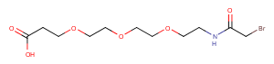 Bromoacetamido-PEG3-C2-acid图片
