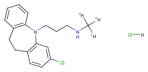 N-Desmethyl Clomipramine D3 hydrochloride图片