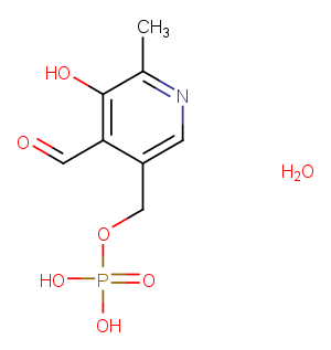 Pyridoxal 5'-phosphate monohydrate图片