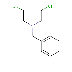 N,N-Bis(2-chloroethyl)-m-iodobenzylamine图片