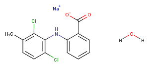 Meclofenamate sodium hydrate图片