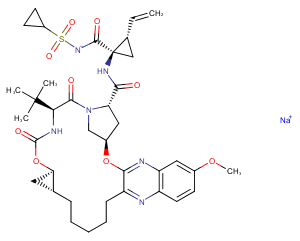 Grazoprevir sodium salt图片
