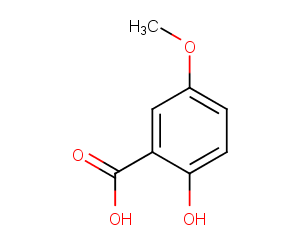 5-Methoxysalicylic acid图片