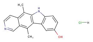 9-Hydroxyellipticine hydrochloride图片