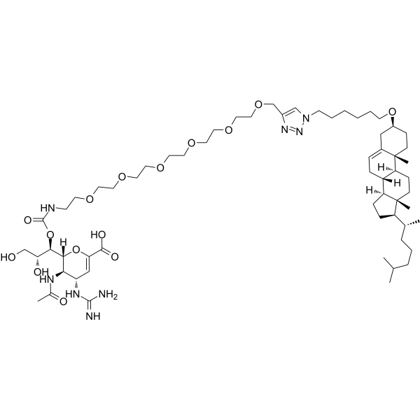 Zanamivir-Cholesterol Conjugate图片