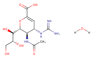 Zanamivir hydrate图片