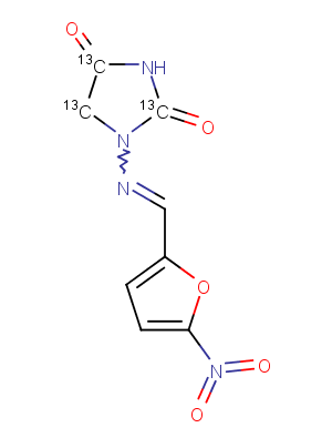Nitrofurantoin-13C3图片