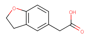 2,3-Dihydrobenzofuranyl-5-acetic acid图片