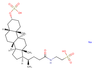Taurolithocholic Acid 3-sulfate(sodium salt)图片