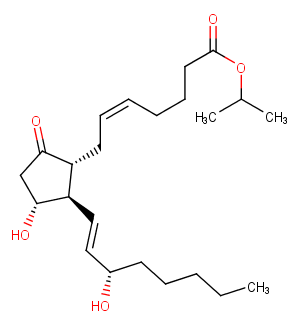 Prostaglandin E2 isopropyl ester图片