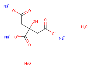 Sodium citrate dihydrate图片