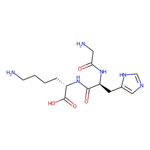Glycyl-L-Histidyl-L-Lysine图片