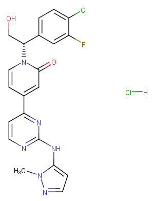 Ravoxertinib hydrochloride图片