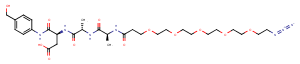 Azido-PEG5-Ala-Ala-Asn-PAB图片