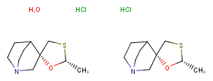 Cevimeline hydrochloride hemihydrate图片