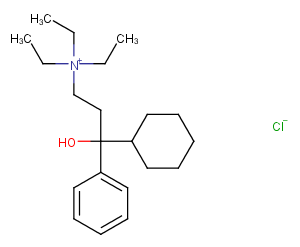 Tridihexethyl chloride图片