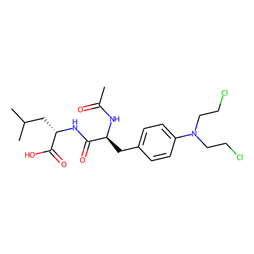 N-Acetylmelphalanylleucine图片