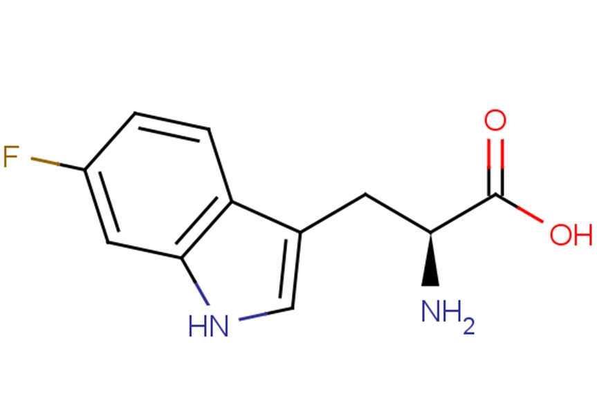 6-fluoro-DL-Tryptophan图片