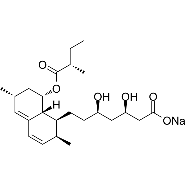 Lovastatin hydroxy acid sodium图片