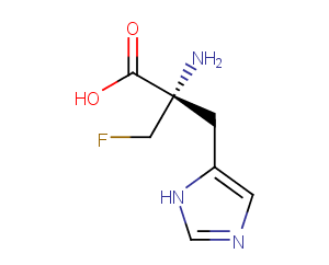 (S)-alpha-Fluoromethylhistidine 2 HCl图片