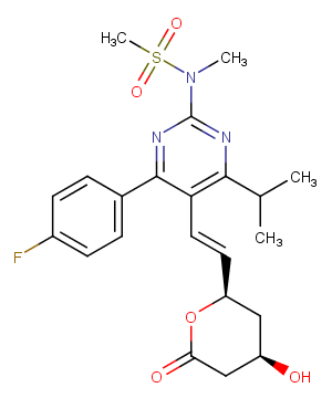 (3R,5R)-Rosuvastatin Lactone图片
