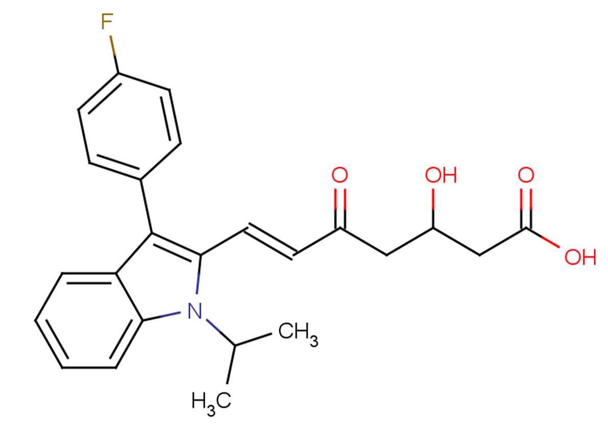 (Rac)-5-Keto Fluvastatin图片