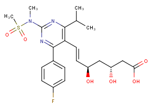 (3R,5R)-Rosuvastatin图片