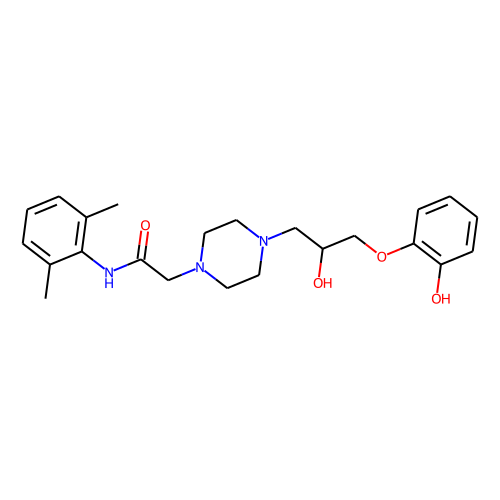 Desmethyl Ranolazine图片